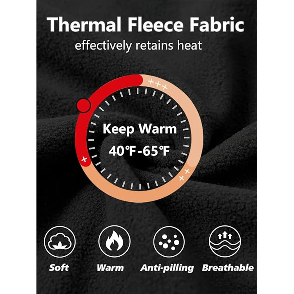 Chamarra para Hombres Mens Fleece Jacket Full Zip Tactical Hoodies Winter Coats Windproof Hoodies Warm Hunting Polar Fleece Outdoor Jackets Men