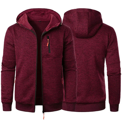 Sueter para Hombres Men's Casual Sweatshirts Hooded Sweatshirt Slim Fit Sportswear Autumn Jacket for Men Tracksuit Streetwear Jackets