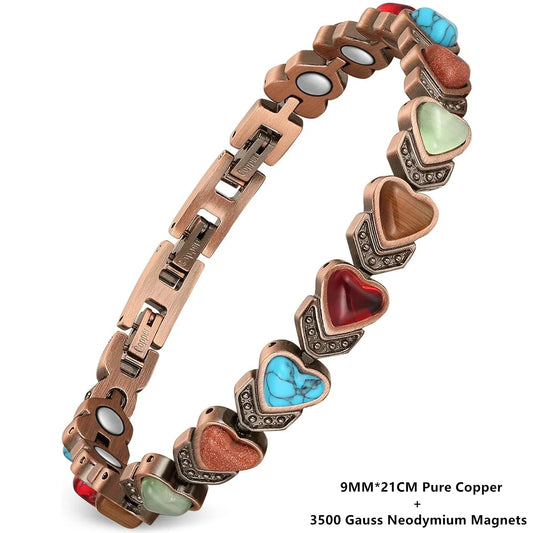 Bracelet for Women Pulsera para Mujeres Hearts