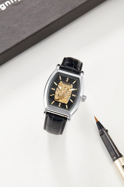 Reloj para Hombre Automatic Mechanical Wrist Watch Men's Watch Tourbillon Frame Wrist Watch Stainless Steel Case Men's Top Class Watch
