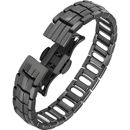 Bracelet for Men Pulsera para Hombres Premium Titanium Steel Bracelets for Men Neodymium Magnetic Wristband