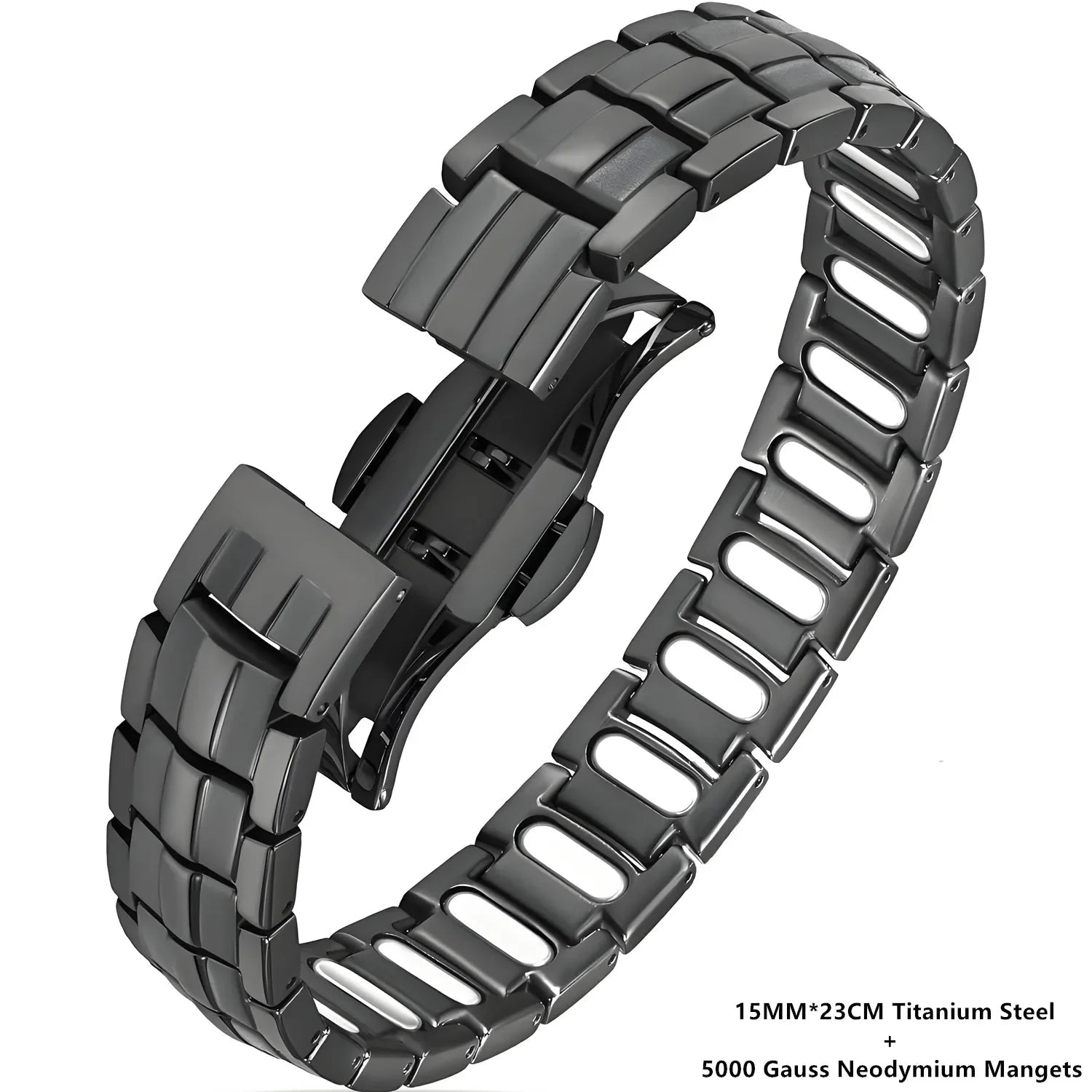 Magnetic Bracelet for Men Pulsera Magnetica para Hombres 