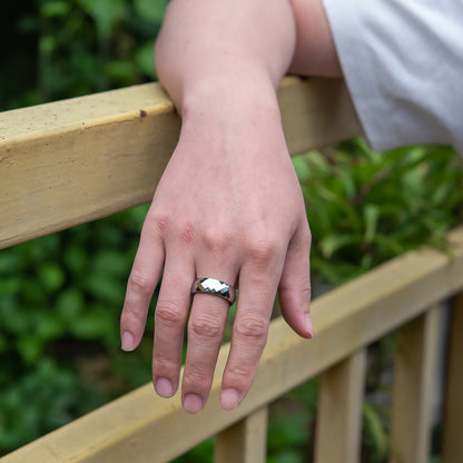 Anillo para Hombres o Mujeres Ring for Men or Women Anti-scratch Tungsten Carbide Rings 8mm Wide Finger Jewelry