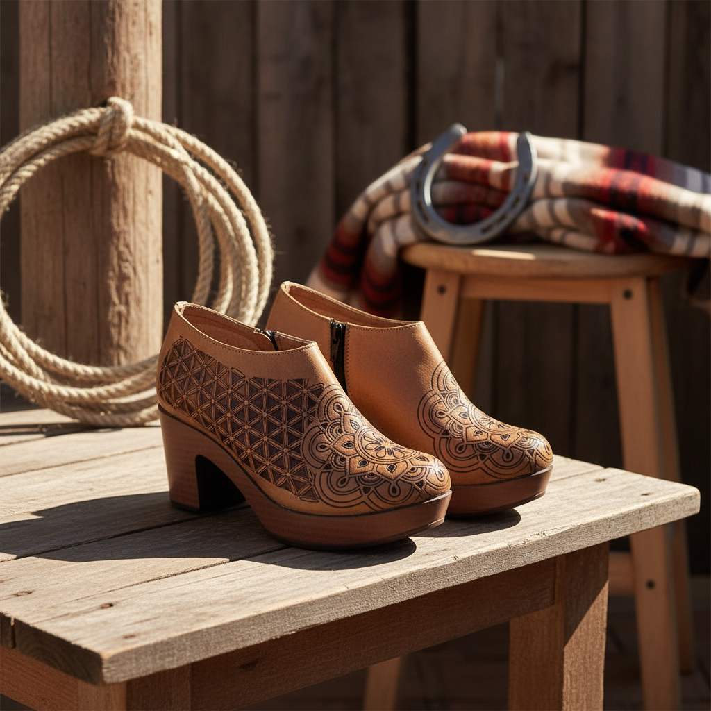 Zapatos Artesanales TM-0347 Tan - Leather Shoes