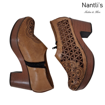 Zapatos Artesanales TM-0347 Tan - Leather Shoes