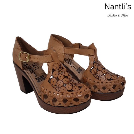 Zapatos Artesanales TM-0439 Tan - Leather Shoes