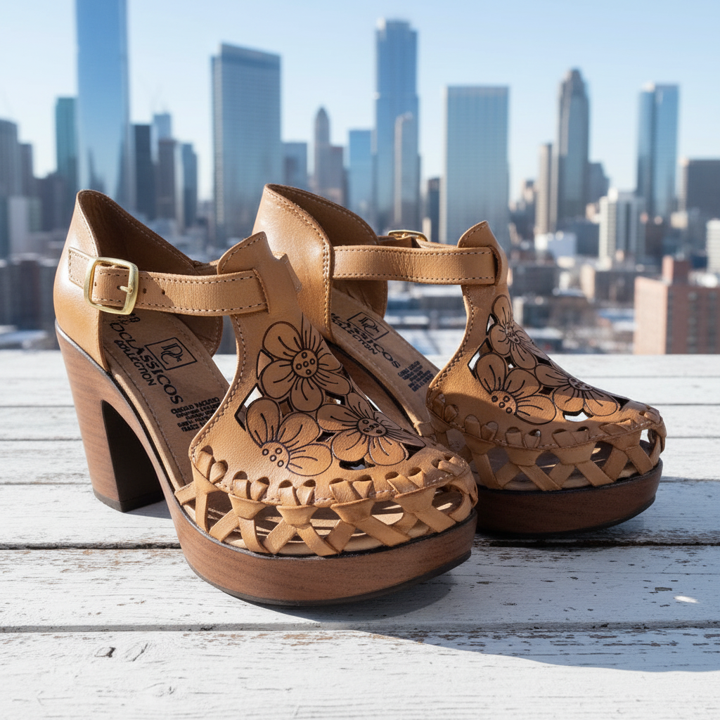 Zapatos Artesanales TM-0439 Tan - Leather Shoes