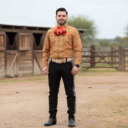 Camisa Charra para Hombre TM-WD0870 - Charro Shirt