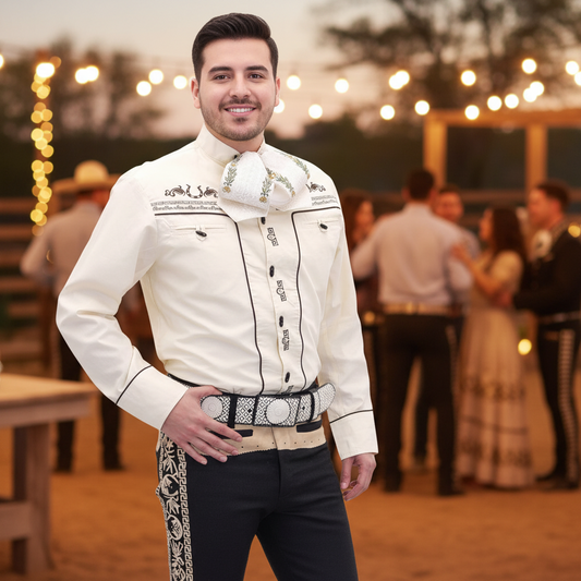 Camisa Charra para Hombre TM-WD0873 - Charro Shirt
