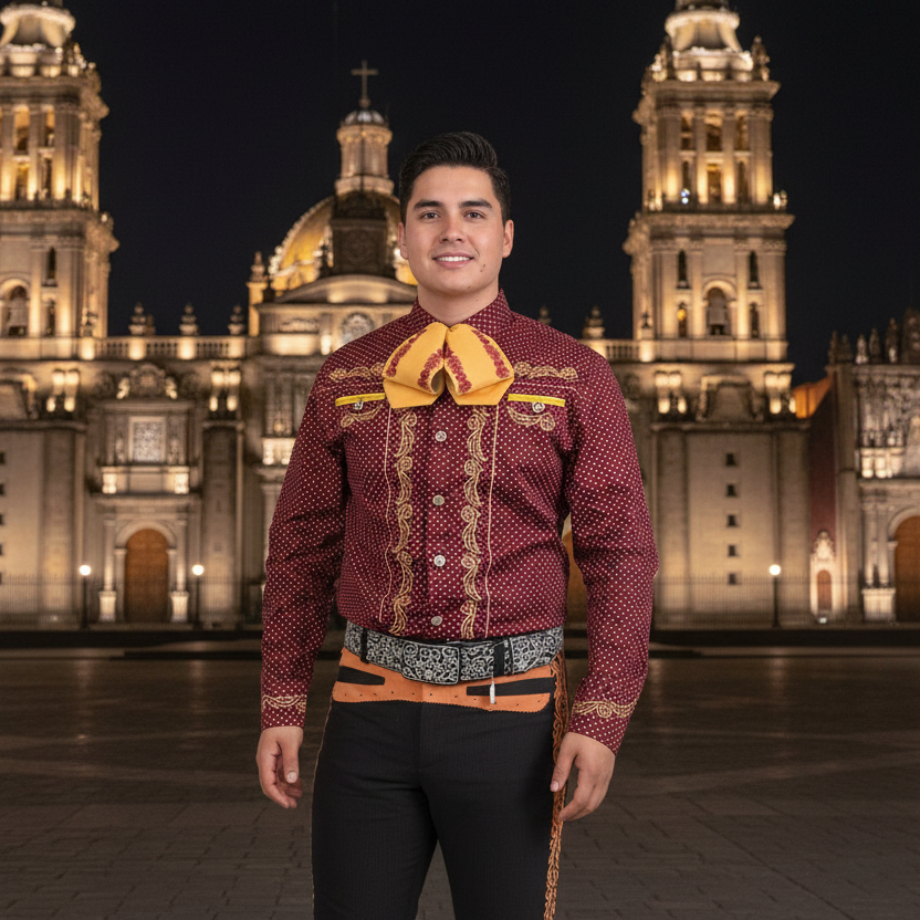 Camisa Charra para Hombre TM-WD0909 - Charro Shirt