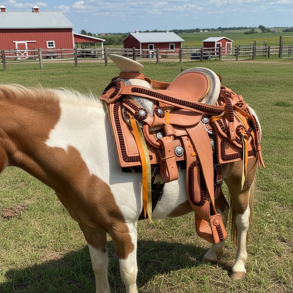 Silla de Montar para Pony TM-WD1087-1051 - Pony Saddle