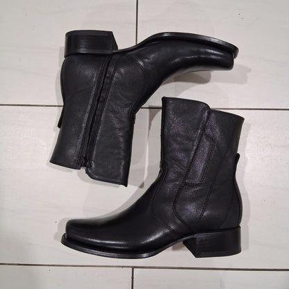 Botas Vaqueras Cortas TM-WD11-0027 Black - Western Boots