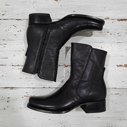 Botas Vaqueras Cortas TM-WD11-0027 Black - Western Boots