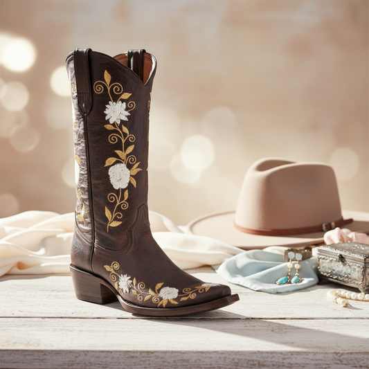 Botas Vaqueras para mujer TM-WD12-0414 Western boots for women