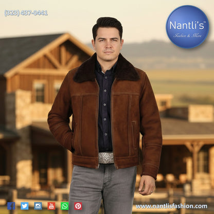 Chamarra de cuero para Hombre TM-WD12-1686 Leather Jacket for Men