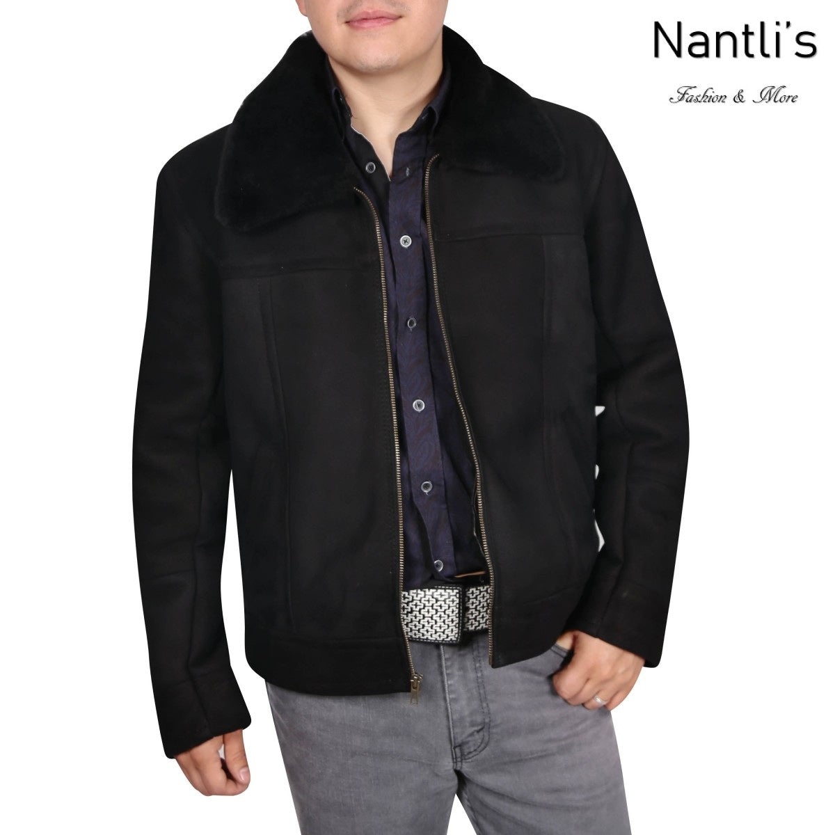 Chamarra de cuero para Hombre TM-WD12-1687 Leather Jacket for Men