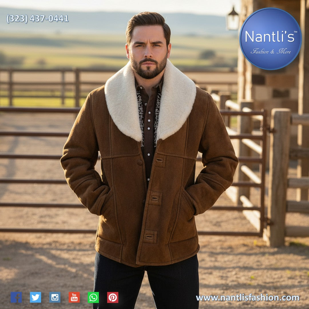 Chamarra de cuero para Hombre TM-WD12-1719 Leather Jacket for Men