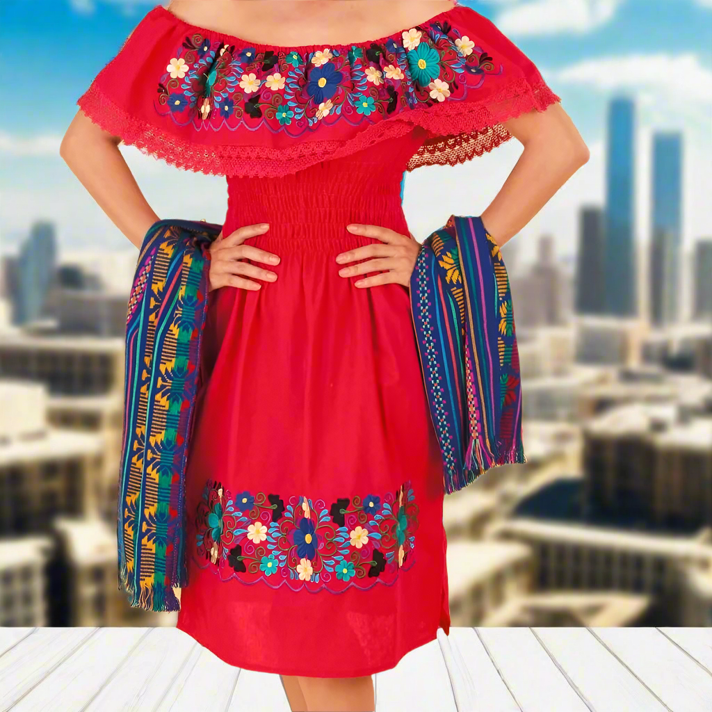 Vestido Bordado TM-77303 Embroidered Dress Nantlis - Online Store | Footwear, Clothing and Accessories Vestido Bordado TM-77303 Embroidered Dress Nantlis - Online Store | Footwear, Clothing and Accessories