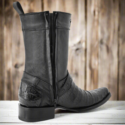 Western Boots for Men Botas Vaqueras para Hombres TM-WD11-0018 zipper view