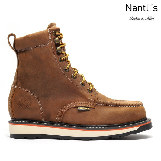 Botas de Trabajo BA812 Crazy Brown Work Boots Side