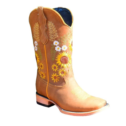 Botas Vaqueras TM-WD-Girasol Tan - Western Boots