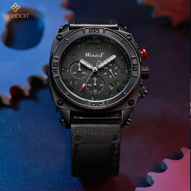 Reloj para hombre Men's Watch Casual Sports Watch Men's Military Watch Men's Clock Fashion Chronograph Watch theme