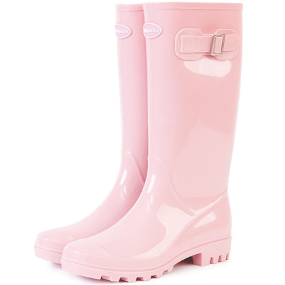 Rain Boots Rubber Shoes Water Shoes Female Cute Rain Boots High Boots Water Boots Slip Rain Boots