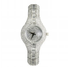 Women's Watch reloj con pedreria para mujer