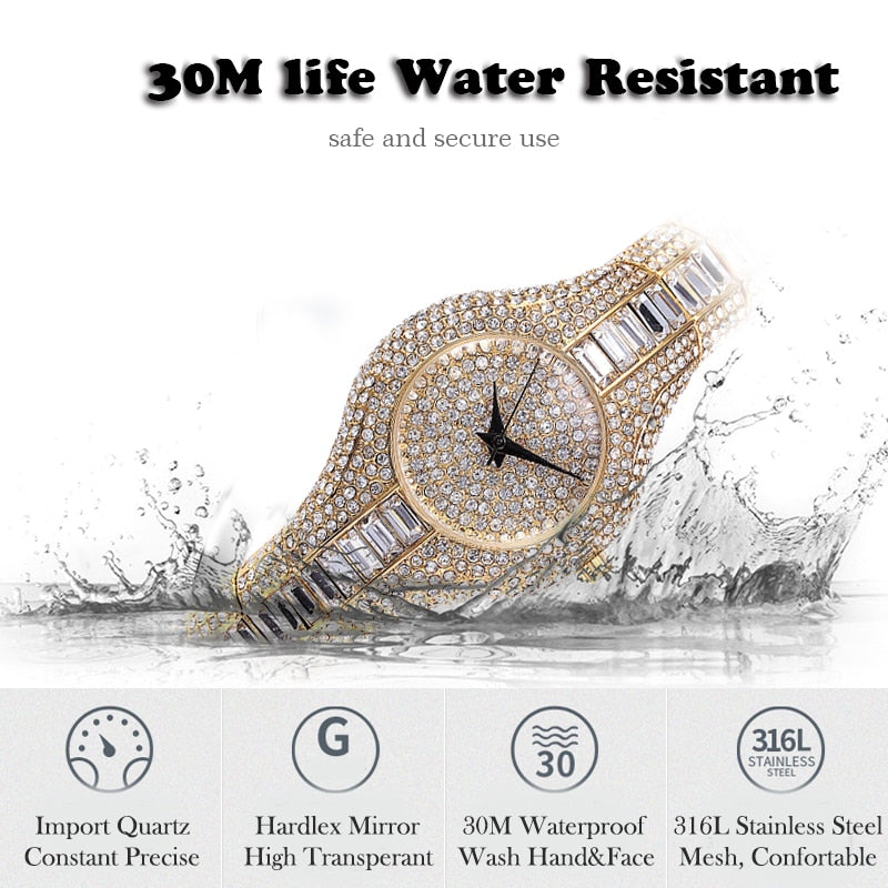 Women's Watch waterproof reloj resistente al agua para mujer