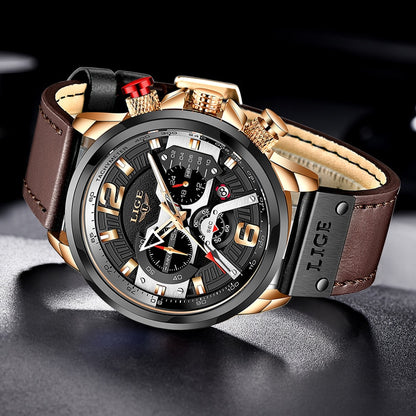 Reloj para hombre Men's Watch Chronograph Waterproof Sport Automatic Date Quartz Watch For Men Reloj Masculino