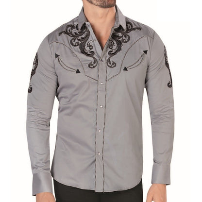 Camisa para Hombre TM-MD-VA3526-1 - Western Fashion Shirt
