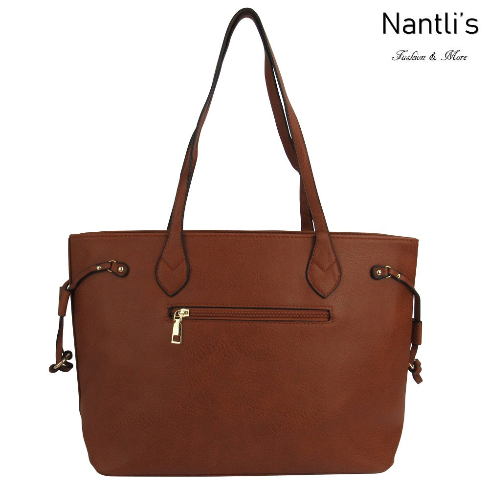 NY-7352-brown Handbag purse for women with wallet 2 pieces Nantlis
