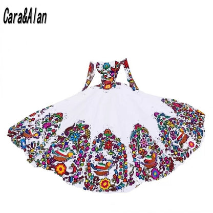 Vestido Mexican Style Charro Quinceanera Dresses Long Sleeves Off Shoulder Flowers Embroidered Satin Lace-up Prom Gowns Vestidos 15 Años white