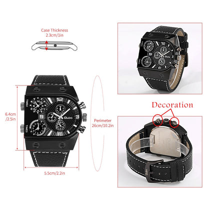 Gift set Men's Watch with bracelet reloj con pulsera para hombre details