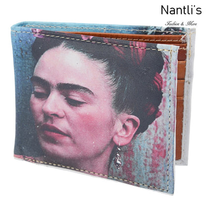Billetera de Piel - TM-41118-Frida Kahlo Leather Wallet