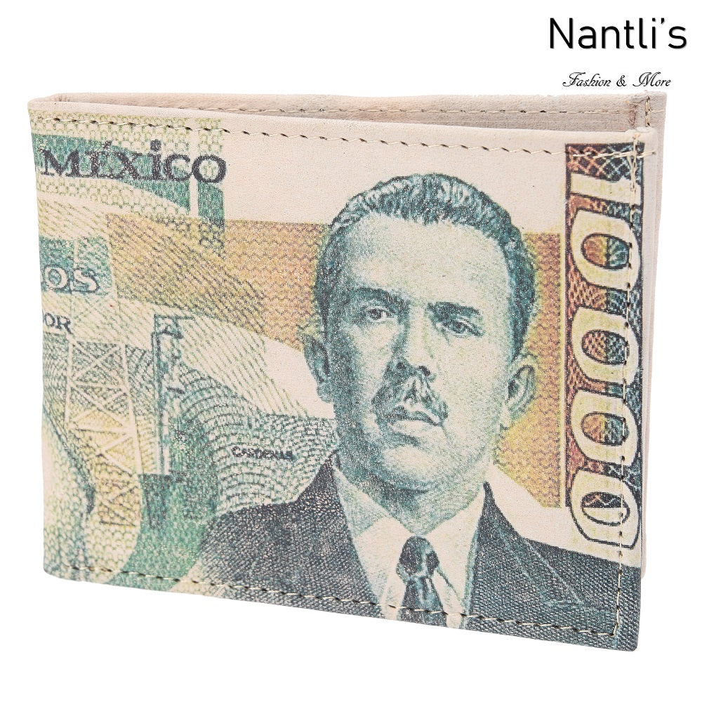 Billetera de Piel - TM-41120 diez mil pesos Leather Wallet