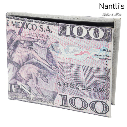 Billetera de Piel - TM-41127 Cien pesos Leather Wallet