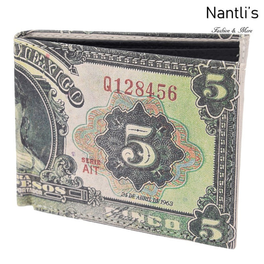 Billetera de Piel - TM-41131 Cinco Pesos Leather Wallet