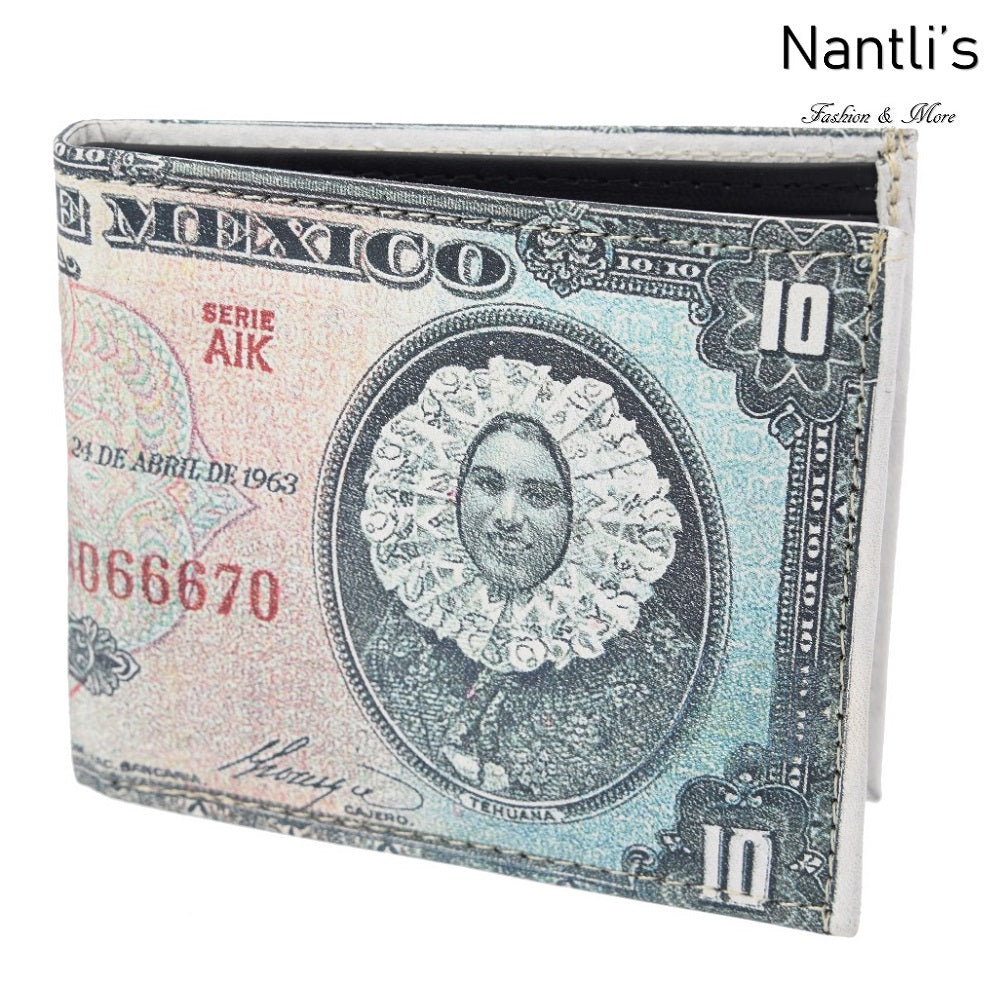 Billetera de Piel - TM-41132 Diez Pesos Leather Wallet