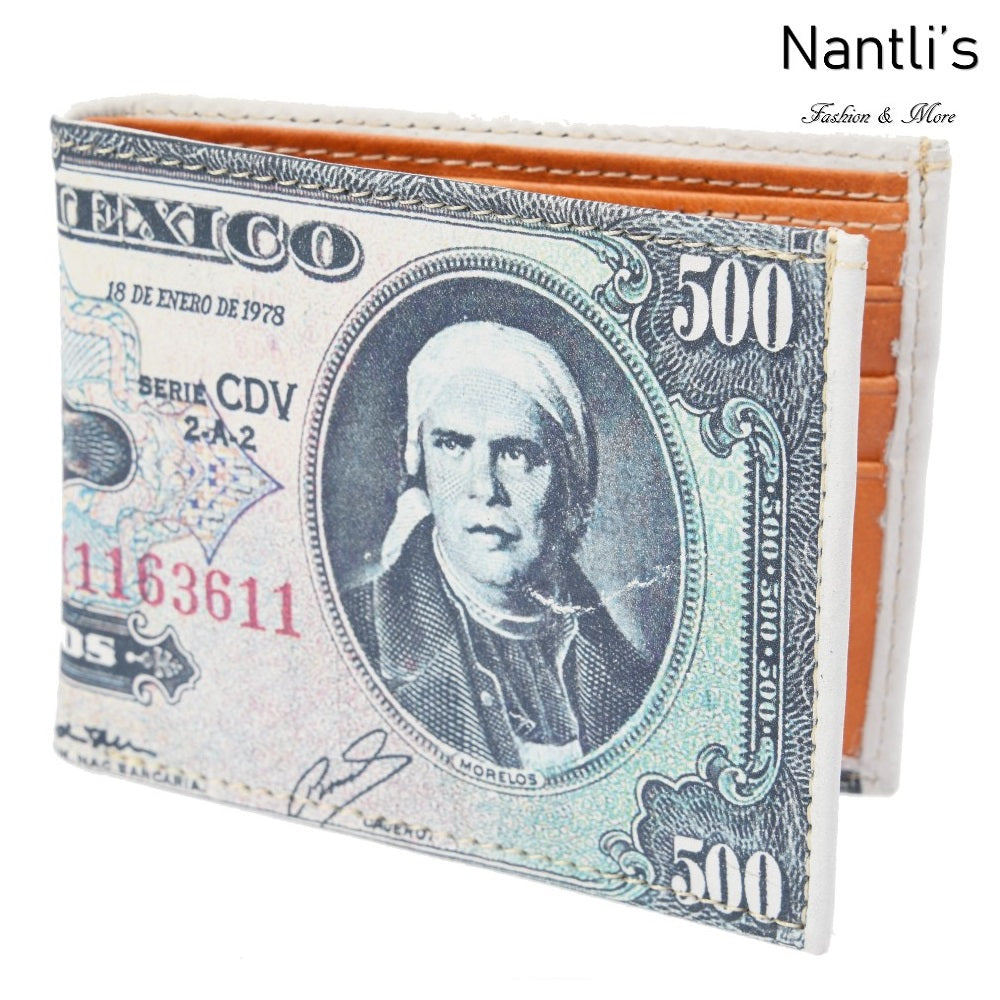 Billetera de Piel - TM-41135 Quinientos Pesos Leather Wallet