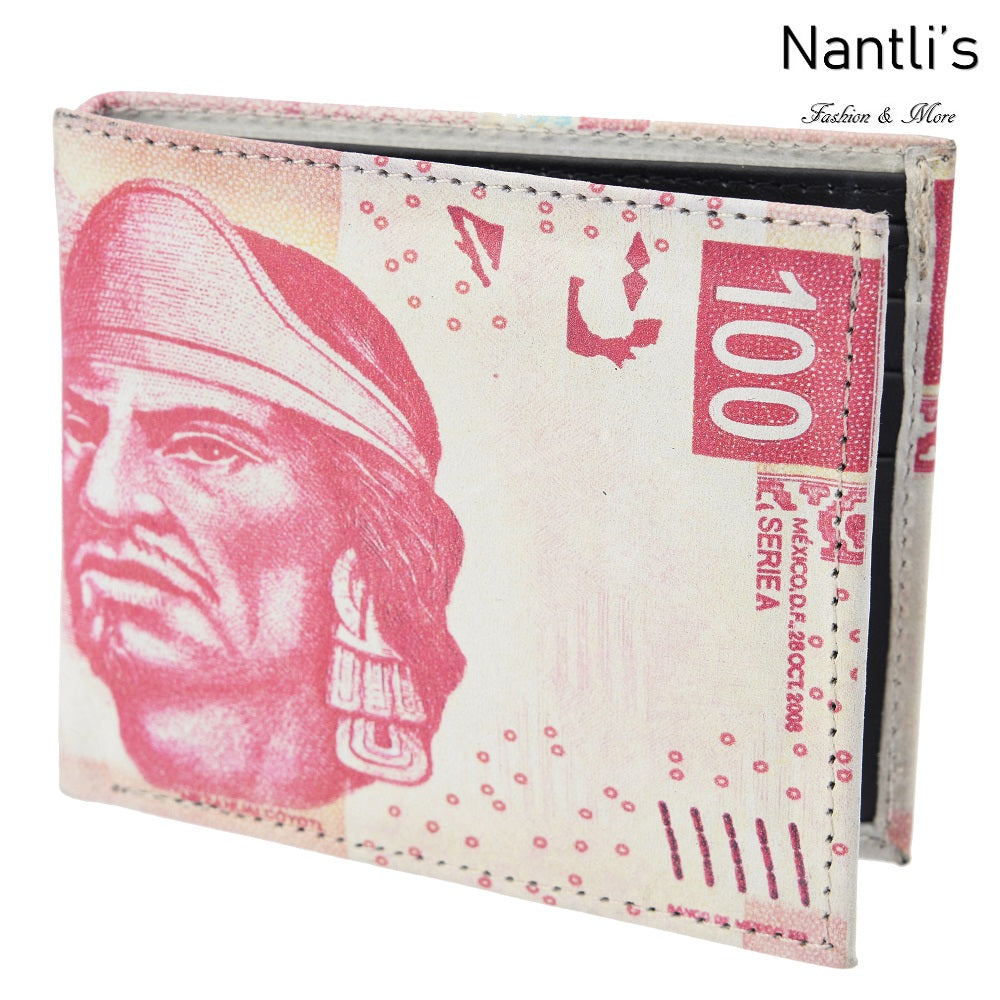 Billetera de Piel - TM-41137 Cien Pesos Leather Wallet