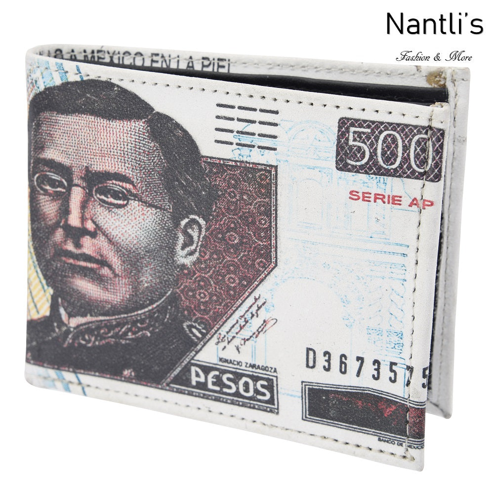 Billetera de Piel - TM-41138 Quinientos Pesos Leather Wallet