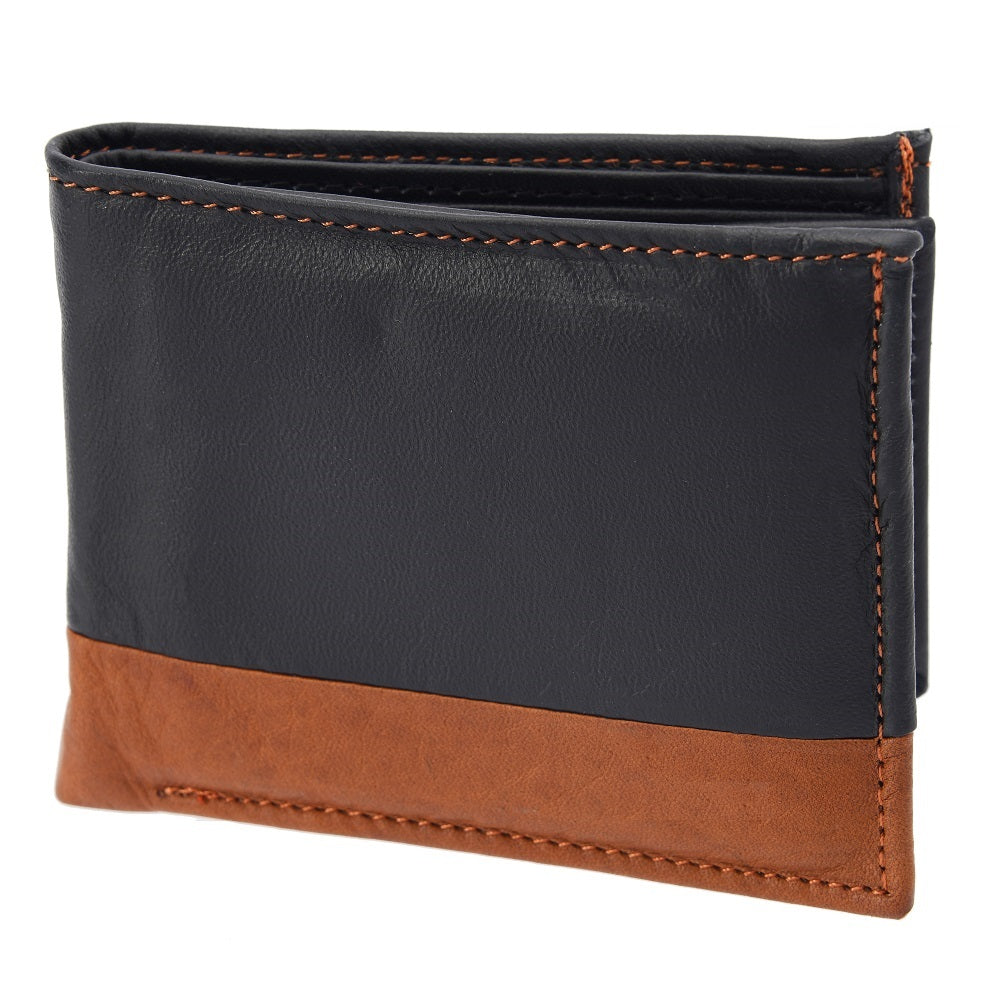 Cartera de Piel - TM-41162-BT Leather Wallet