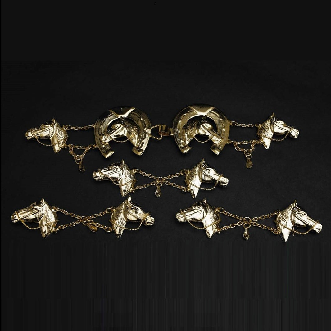 Botonaduras para Traje Charro Caballos en Color Oro imp-51277 main image 1