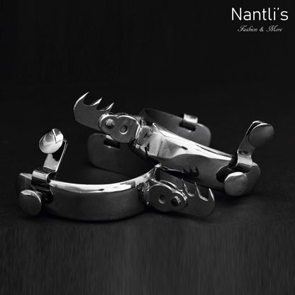 Espuelas Mexicanas TM-53514 Stainless Steel Spurs