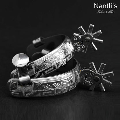 Espuelas Mexicanas TM-53521 Stainless Steel Spurs