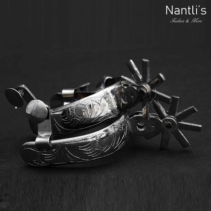 Espuelas Mexicanas TM-53525 Stainless Steel Spurs
