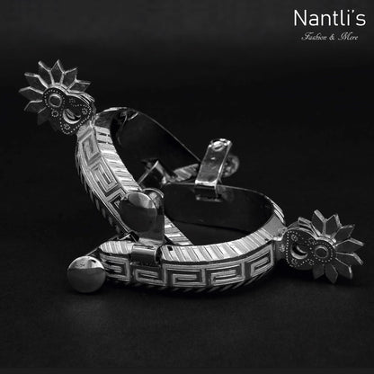 Espuelas Mexicanas TM-53527 Stainless Steel Spurs