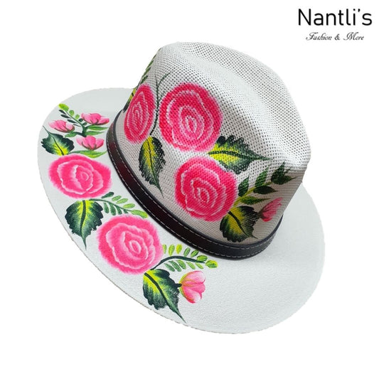 Sombrero Mexicano TM-71002 - Pink Roses Mexican Hat