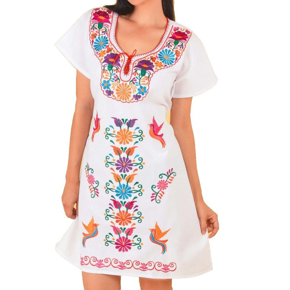 Vestido Bordado TM-77125 Embroidered Dress